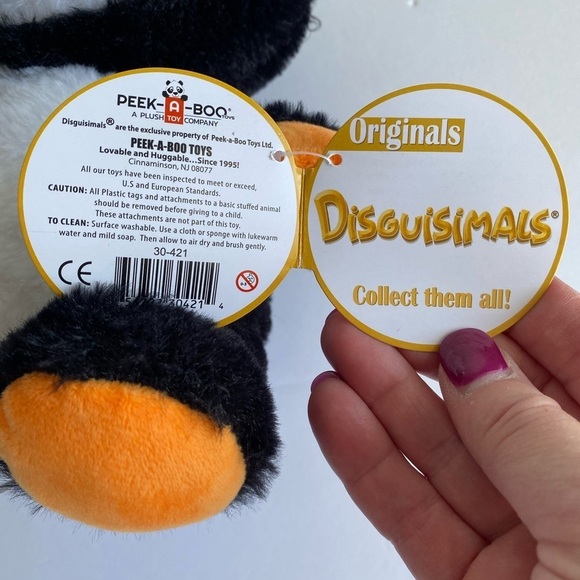 NWT Peek A Boo Plush Toys Pingo The Dog In Penguin Disguise 15 " Cuddle Toy Gift - Picture 6 of 8